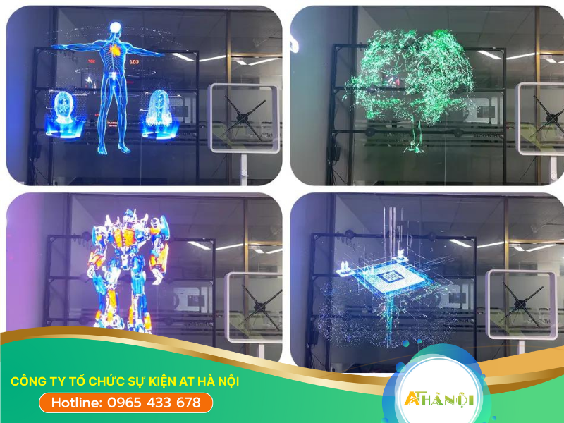 Ưu điểm khi thuê đèn LED 3D Hologram