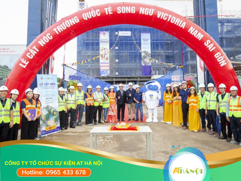 Dịch vụ tổ chức lễ cất nóc dự án trọn gói, chuyên nghiệp tại Hà Nội