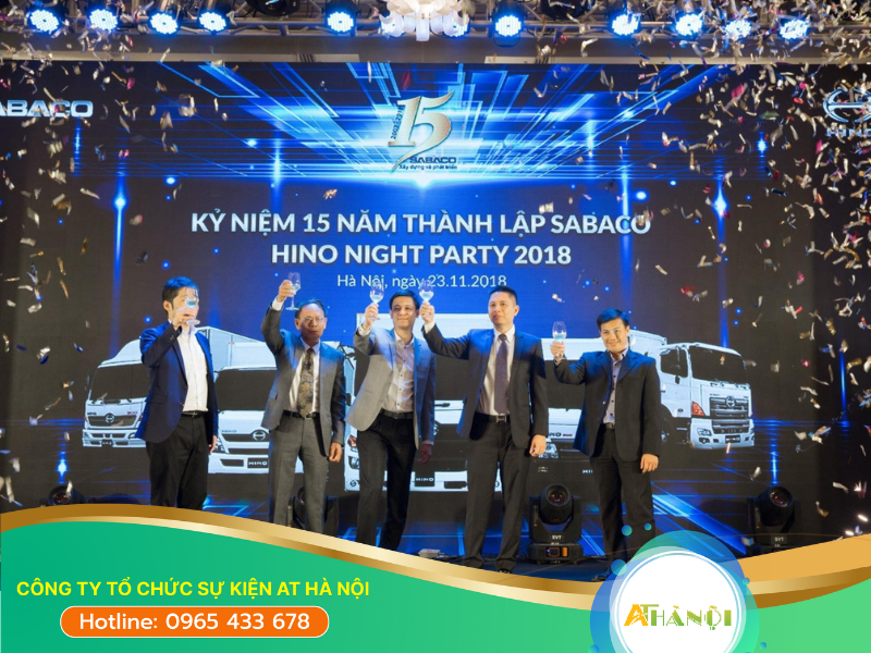 AT Hà Nội cung cấp dịch vụ tổ chức sự kiện kỷ niệm thành lập công ty trọn gói, chuyên nghiệp