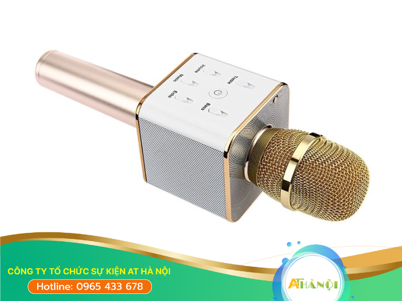 Thiết bị micro bluetooth sẽ là sự lựa chọn phù hợp cho những chuyến đi xa, hát karaoke,...