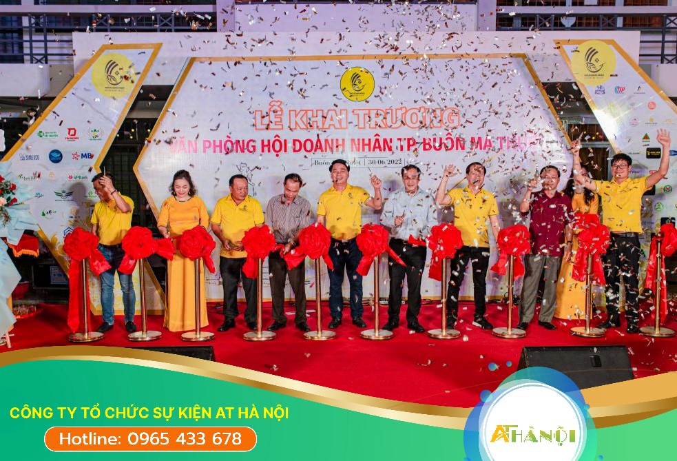 AT Hà Nội là đơn vị tổ chức lễ khai trương văn phòng mới