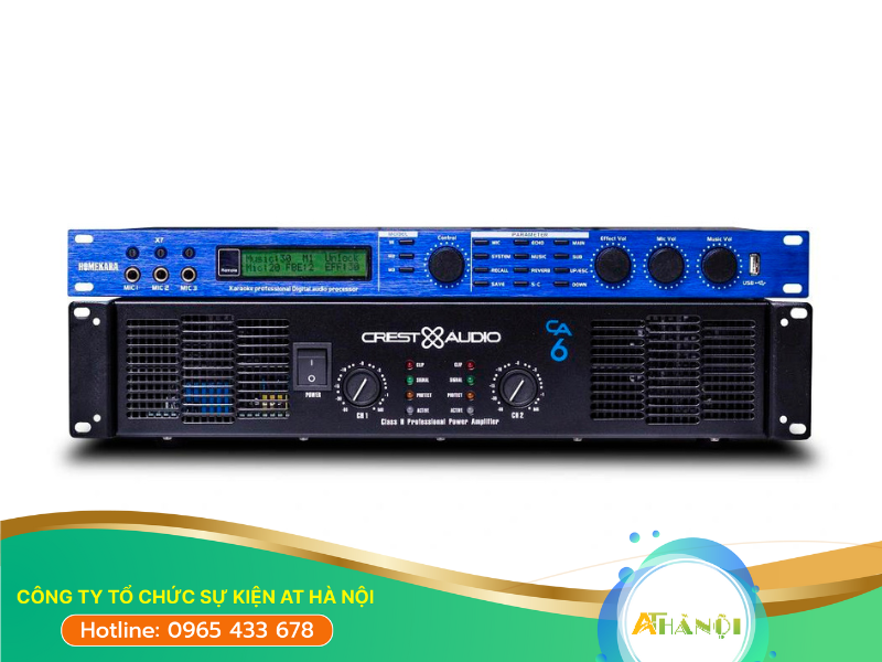 Cục đẩy được chia thành dòng cục đẩy 2 kênh và dòng cục đẩy 4 kênh