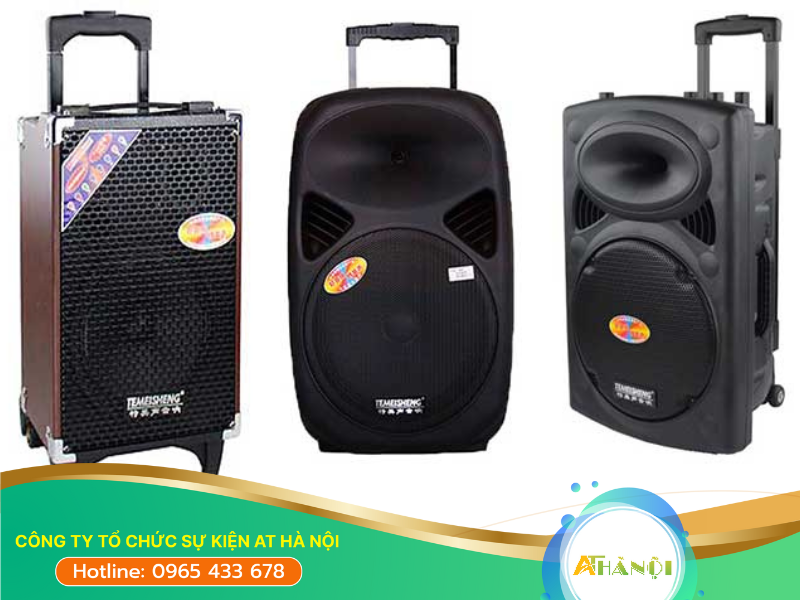 Báo giá thuê loa kéo di động tại AT Hà Nội