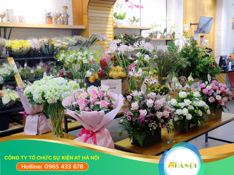 Hoa là món quà khai trương spa phổ biến nhất