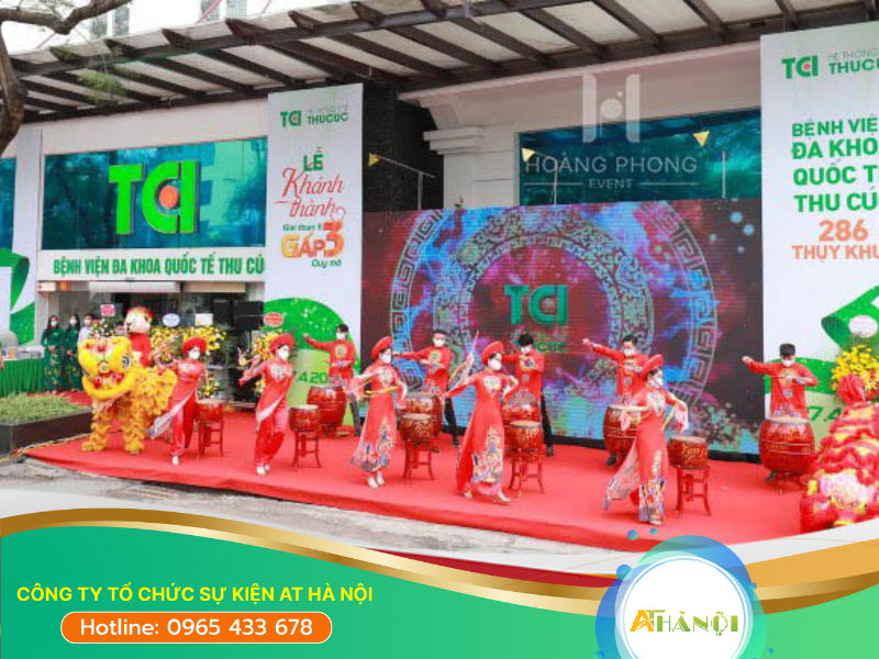 Dịch vụ tổ chức lễ khánh thành tại AT Hà Nội