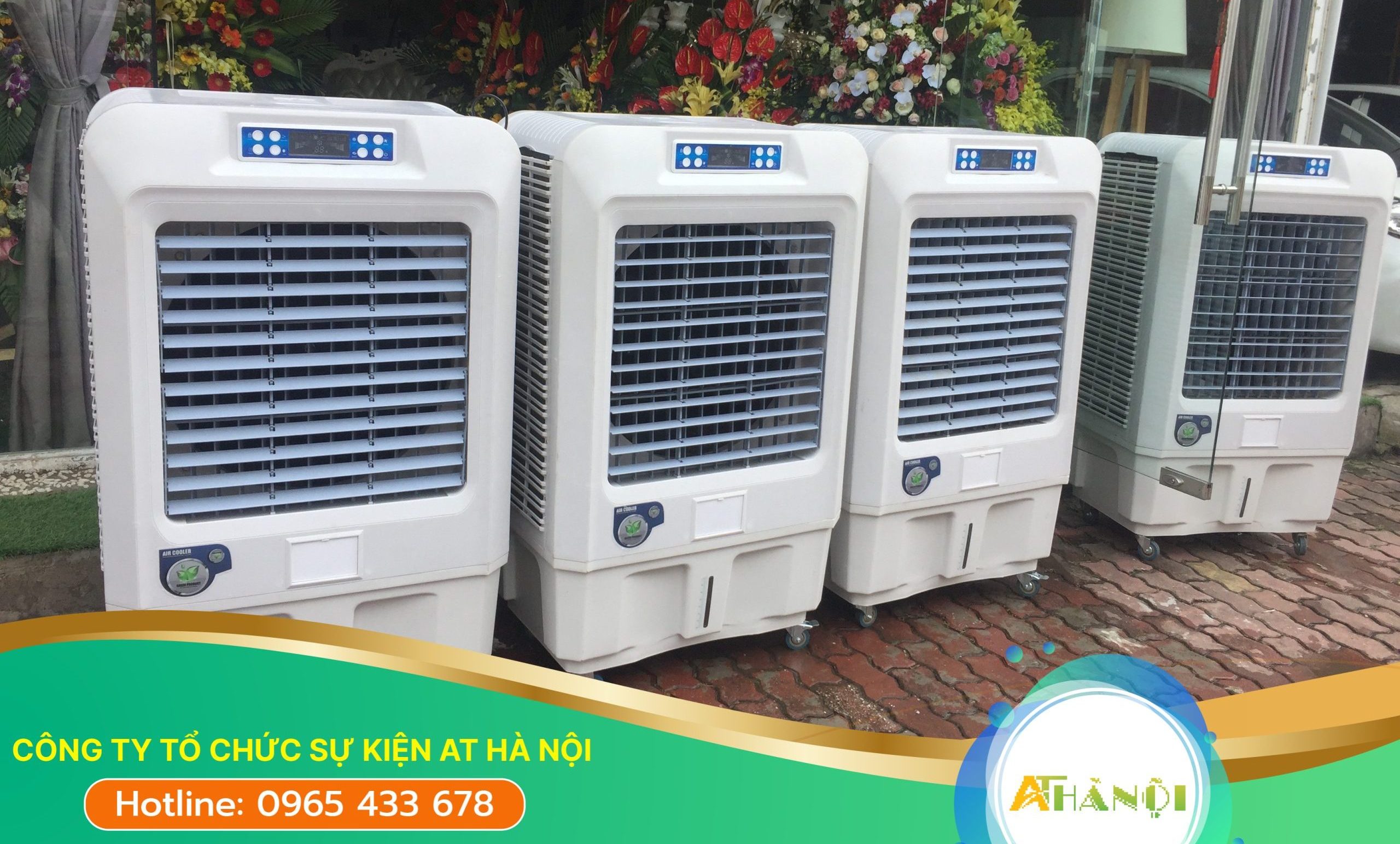 AT Hà Nội có cho thuê quạt điều hoà hơi nước phục vụ tổ chức sự kiện