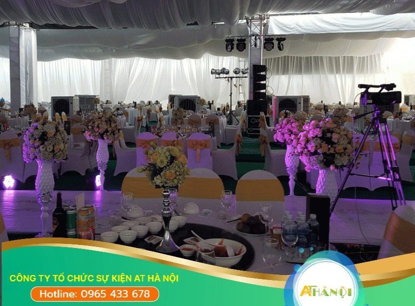 Quạt điều hòa dùng trong tiệc cưới