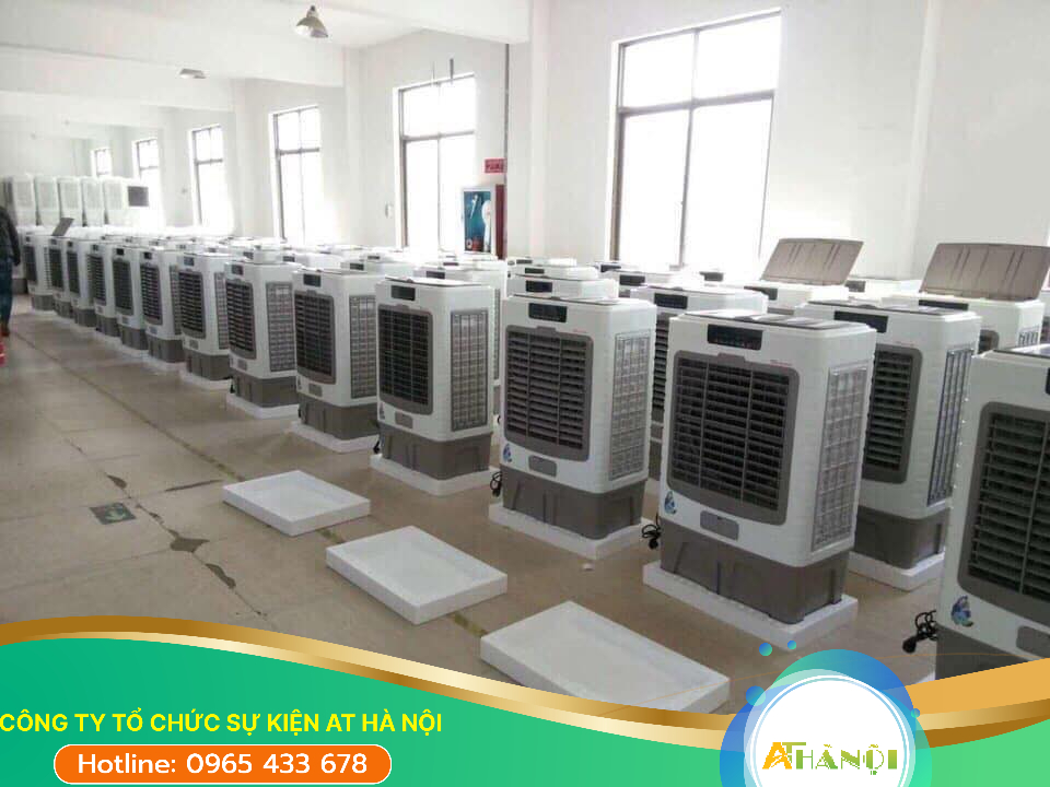 AT Hà Nội là đơn vị cho thuê quạt điều hòa hơi nước uy tín
