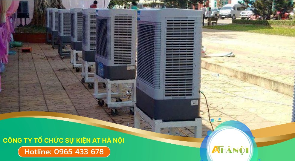 AT Hà Nội có quy trình cho thuê quạt điều hòa hơi nước chuyên nghiệp