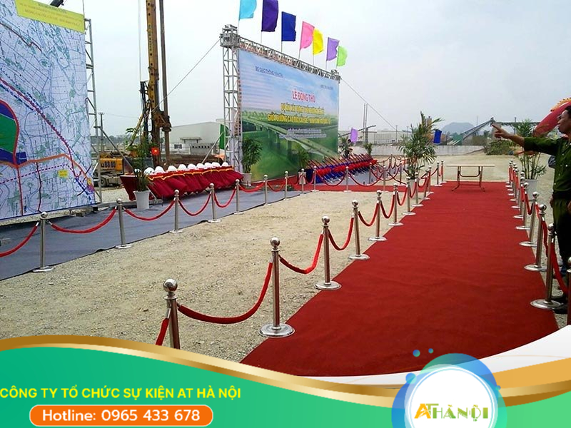 Quy trình cho thuê thảm đỏ tại AT Hà Nội