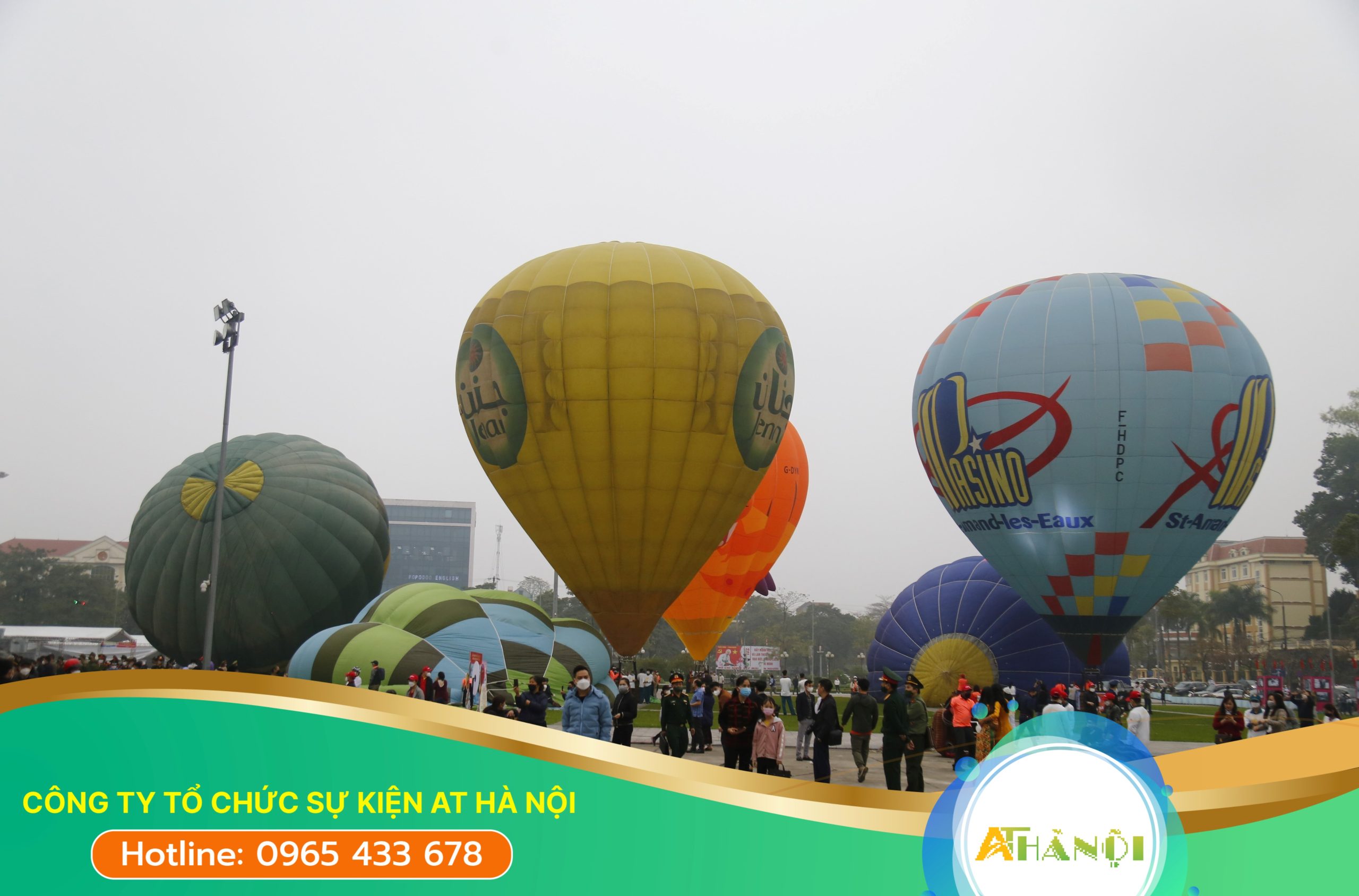 Thuê khinh khí cầu của một đơn vị uy tín
